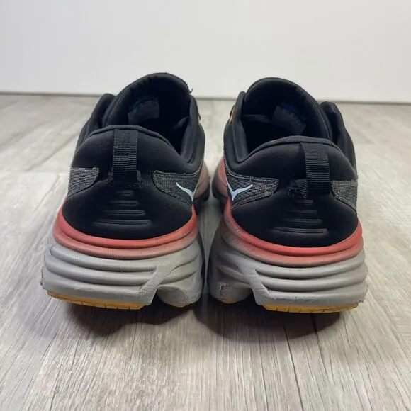 Hoka One One Men's Bondi 8 1123202 ACTL Gray Running Shoes Sneakers Size 10 D H