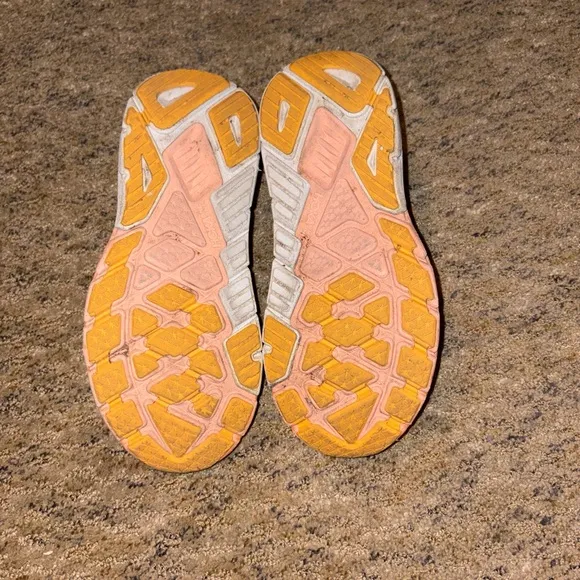 Hoka One One Orange Sneakers