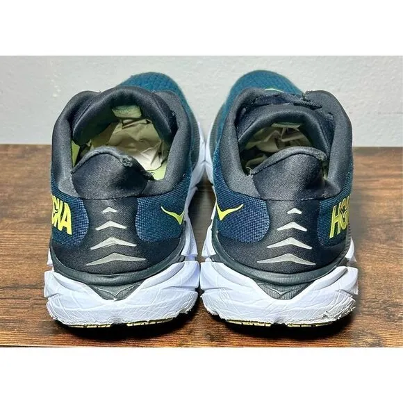 Hoka One One Clifton 8 Mens 11.5 2E Running Athletic Shoes Sneakers 1121374 BCBT