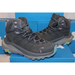 Hoka Women’s Kaha 2 GTX Mid Waterproof Hiking Boots Castlerock‎ Gray Sz 7.5 $240
