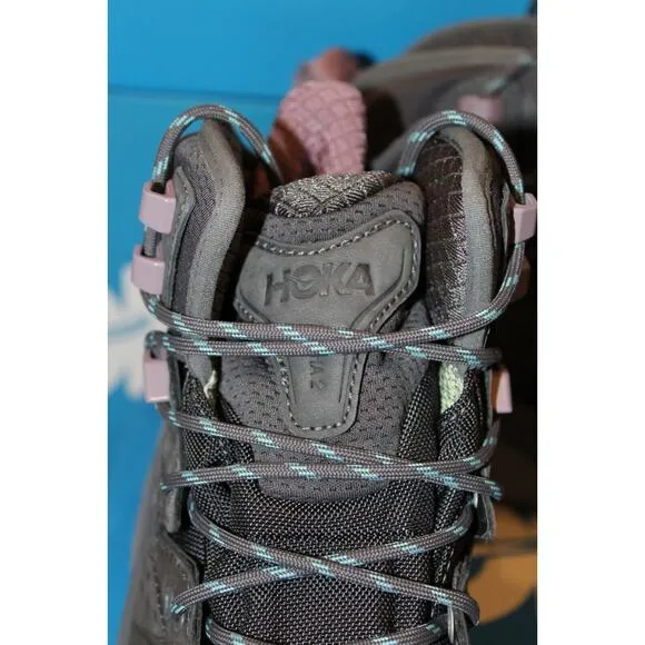 Hoka Women’s Kaha 2 GTX Mid Waterproof Hiking Boots Castlerock‎ Gray Sz 7.5 $240