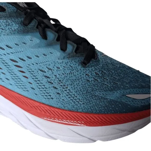 HOKA ONE ONE Clifton 8 &quot;Real Teal&quot; Running Shoes Size 11D