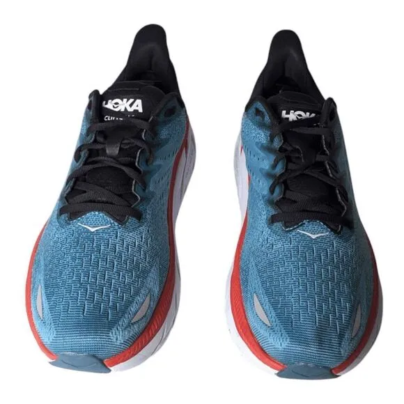 HOKA ONE ONE Clifton 8 &quot;Real Teal&quot; Running Shoes Size 11D