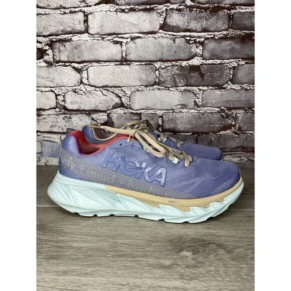 Hoka One One Elevon 2 Mental Health Purple Impression Gym Men Sz 11M US/45 1/3EU
