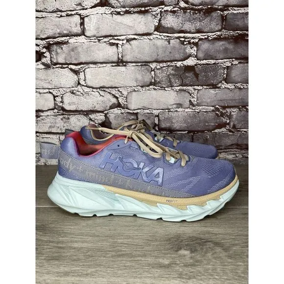 Hoka One One Elevon 2 Mental Health Purple Impression Gym Men Sz 11M US/45 1/3EU
