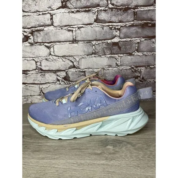 Hoka One One Elevon 2 Mental Health Purple Impression Gym Men Sz 11M US/45 1/3EU