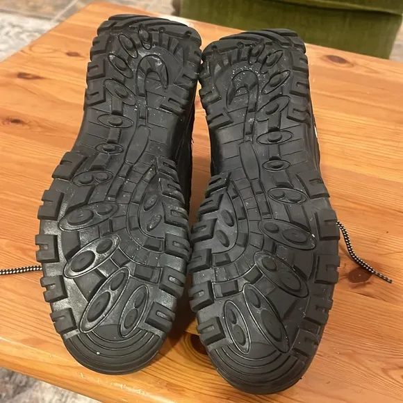 Homass Outdoor Mens‎ Waterproof Hiking Boots Size 41 Comfortable Great Preowned