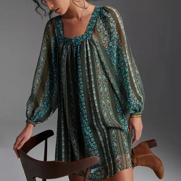HTF Anthropologie Sona Tunic Dress