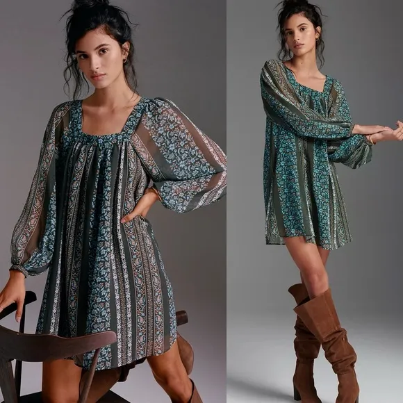 HTF Anthropologie Sona Tunic Dress
