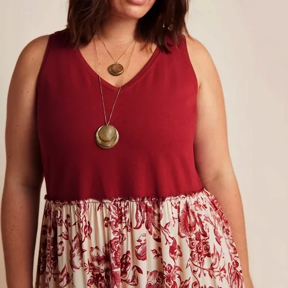 HTF Anthropologie Trudie Tiered Maxi Dress