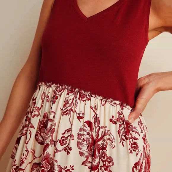 HTF Anthropologie Trudie Tiered Maxi Dress