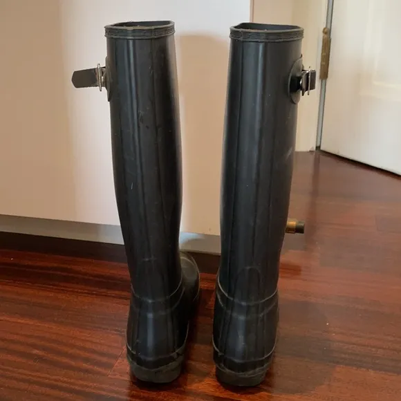 Hunter Boots - Worn Once -
