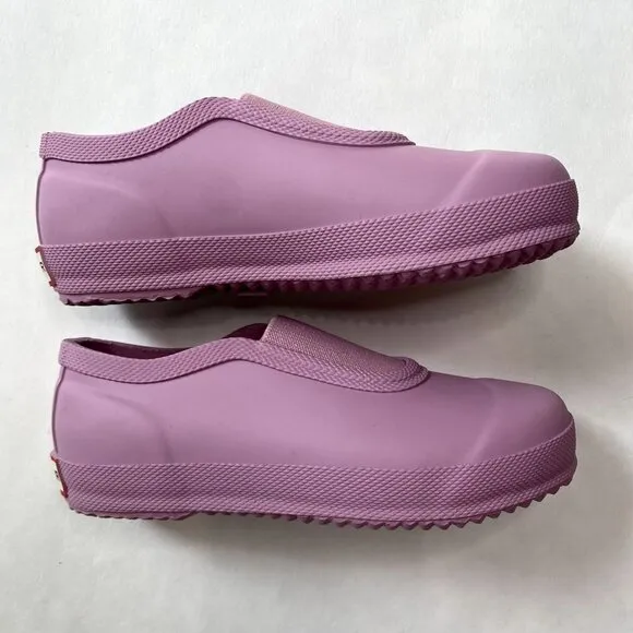 Hunter Kids Ankle Rain Shoes Pink 9