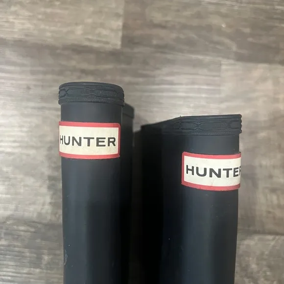 Hunter Kid’s Blue / Gray Rain Boots
