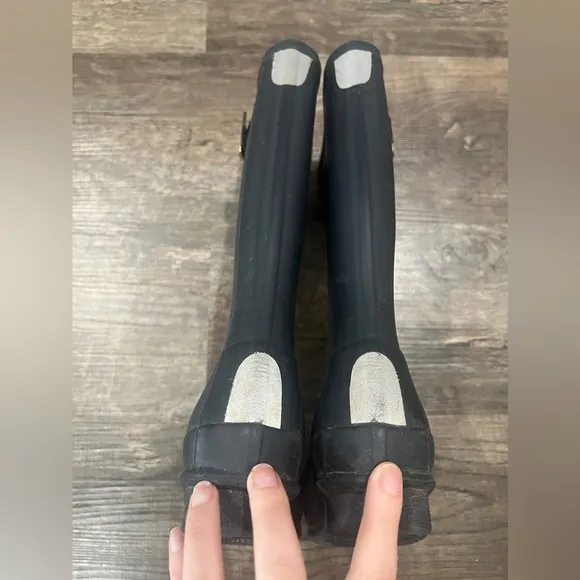 Hunter Kid’s Blue / Gray Rain Boots