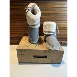 Ilse Jacobson TULIP6072 Winter Womens Gray Boot Size 36