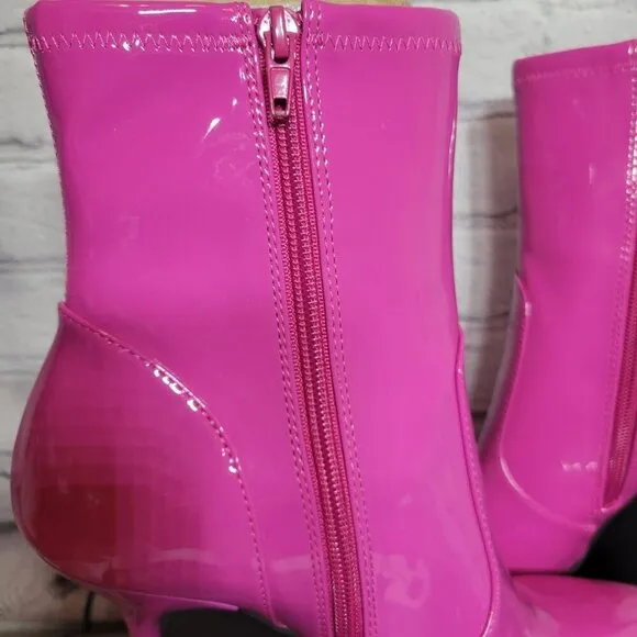 INC Ibrina Pointed Toe Sculpted Heel Dress Boots