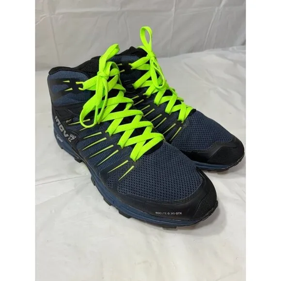 Inov-8 Roclite G 345 GTX 000802-NYYW Mens Blue Synthetic Hiking Boots 9.5