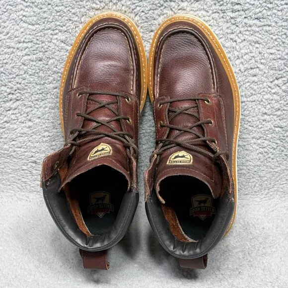 Irish Setter Ashby Mens Size 11 Work Boots Brown Leather 6 Inch Soft Toe 83605