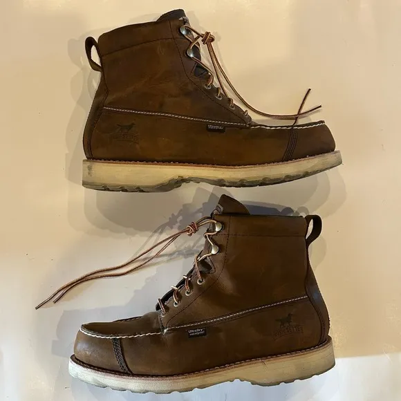 Irish Setter Wingshooter Waterproof 7&quot; Lace Up Work Boots #891 Mens Size 11 *R*