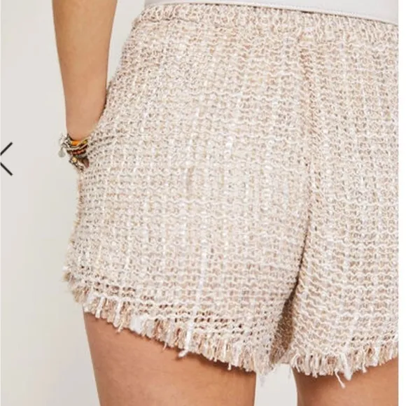 IRO Paris Tweed Shorts Size 32 XS