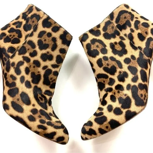 J. Crew Collection Metropolitan Calf Hair Ankle Boots