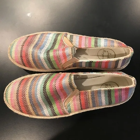 Jack Rogers Multi colored Canvas Slip on