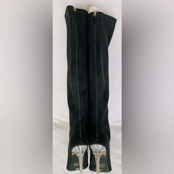 Jennifer Lopez JLO Azzala Over The Knee Stiletto Boots - NWOB