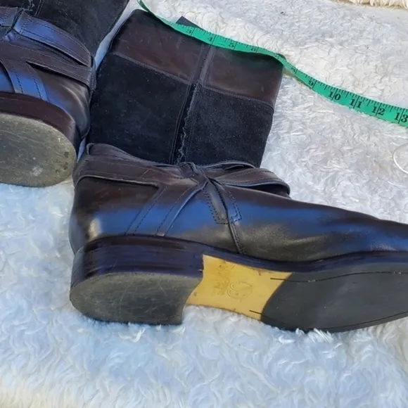 Joan &amp; David leather Riding‎ boots 9.5
