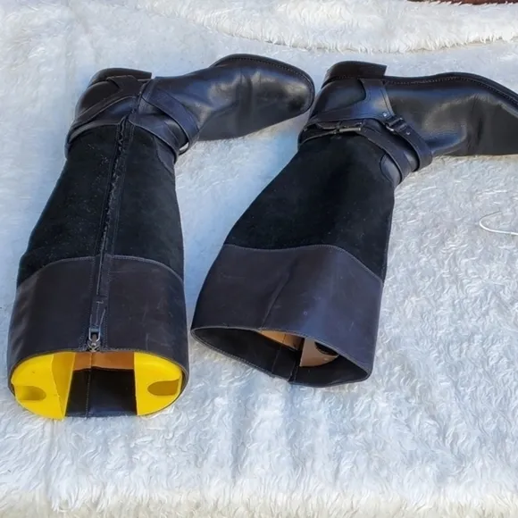Joan &amp; David leather Riding‎ boots 9.5