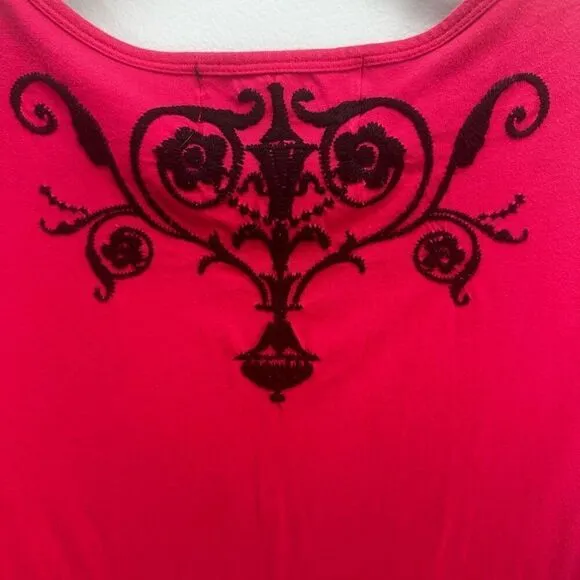 Johnny Was JWLA Embroidered Dress, Size Small