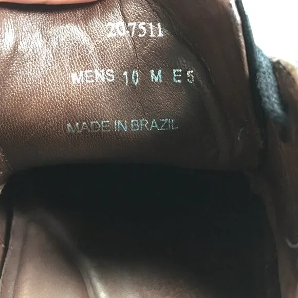 Johnston &amp; Murphy Oxford Shoes Leather Black Men's 10 Dress Shoe Business