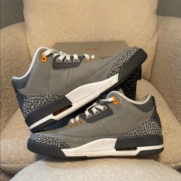 Jordan cool grey 3s Nike men’s 11