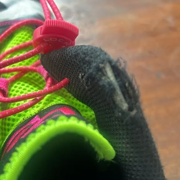 JORDAN‎ WESTBROOK TAKE 3 NEON ELECTRIC GREEN COLOURFUL SNEAKERS SIZE 7Y