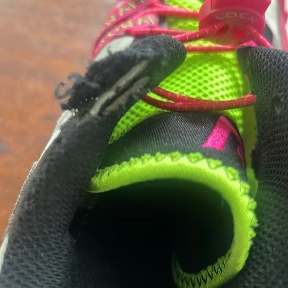 JORDAN‎ WESTBROOK TAKE 3 NEON ELECTRIC GREEN COLOURFUL SNEAKERS SIZE 7Y