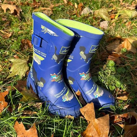 Joules little kid rain boots, size 11 Joules