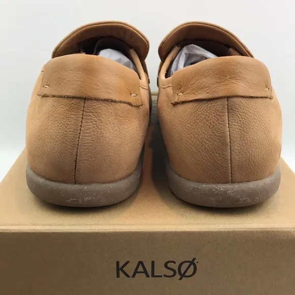 KALSO Dabb Leather Slip-On Loafer Earth Shoes NEW In Box