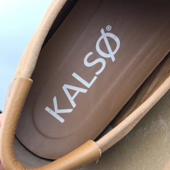 KALSO Dabb Leather Slip-On Loafer Earth Shoes NEW In Box