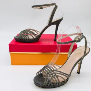 Kate Spade Bronze Lurex Women’s Heels Sandals