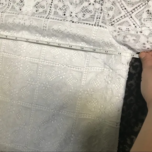 Kate Spade Lace Flounce Shift Dress