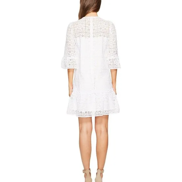 Kate Spade Lace Flounce Shift Dress
