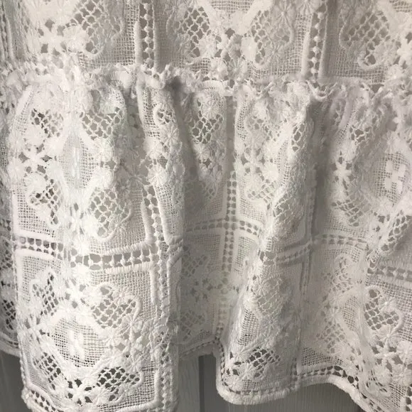 Kate Spade Lace Flounce Shift Dress