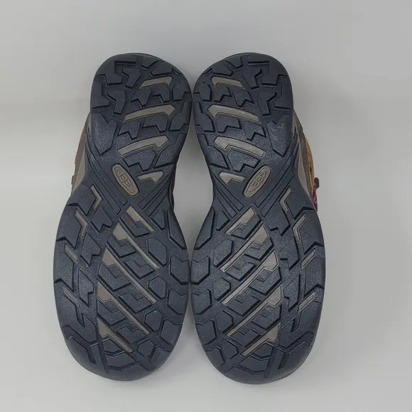 KEEN Circadia Vent Hiking Boots Womens Size 6.5 Waterproof Syrup Bosenberry New