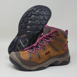 KEEN Circadia Vent Hiking Boots Womens Size 6.5 Waterproof Syrup Bosenberry New