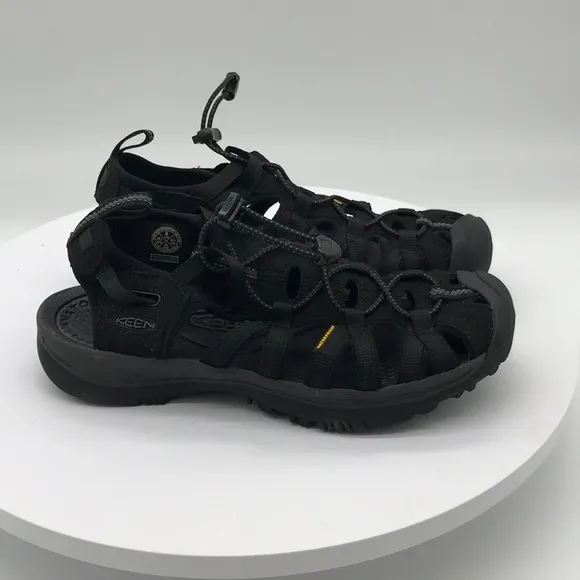 Keen mens  Black Outdoor Sandals size 9 US