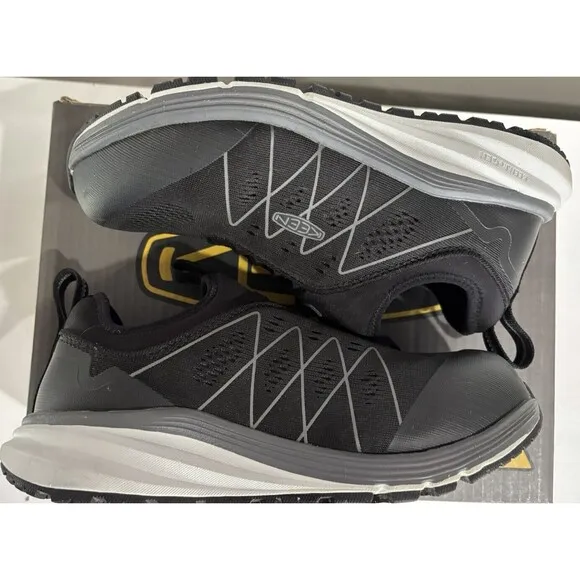 KEEN Men's Vista Energy Shift Low CARBON FIBER TOE Slip-On Work Shoes, Sz: 7EE