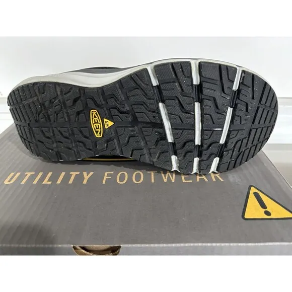 KEEN Men's Vista Energy Shift Low CARBON FIBER TOE Slip-On Work Shoes, Sz: 7EE