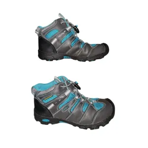 Keen Targhee Il Waterproof Hiking Boots Gray Blue Kids Size 2