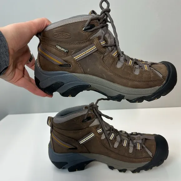 Keen Targhee ll Waterproof Mid Hiking Boots Size 6.5