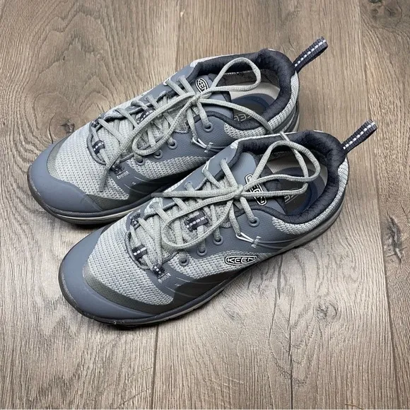 Keen Terradora Waterproof Low Top Sneakers Gray Lace Up Outdoor Shoes Size 5